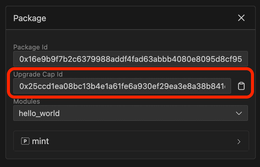 Sui Extension upgrade